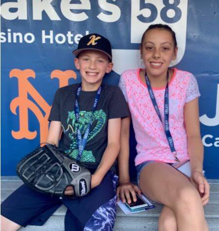 Chris Knowles's children, Christopher Chetry Knowles and Maya Rose Knowles.